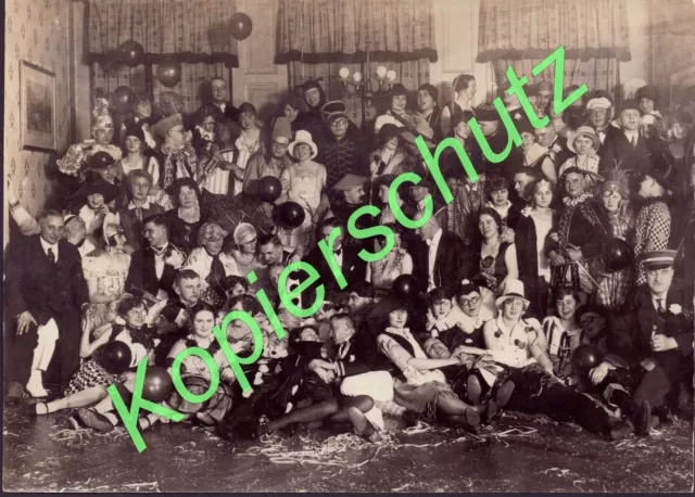 Breslau *  Studentenfasching  * echt Foto  18 x 13 cm * Wroclaw * keine AK !!