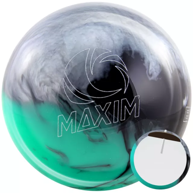 Bowling Ball Ebonite Maxim Seafoam Bowlingkugel für Spare und Strike