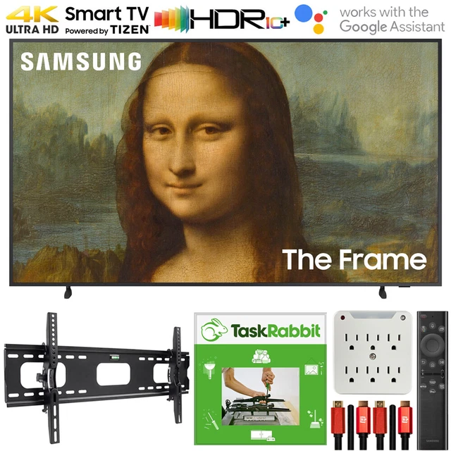 SAMSUNG 50& THE Frame QLED 4K UHD Smart TV 2022 + TaskRabbit