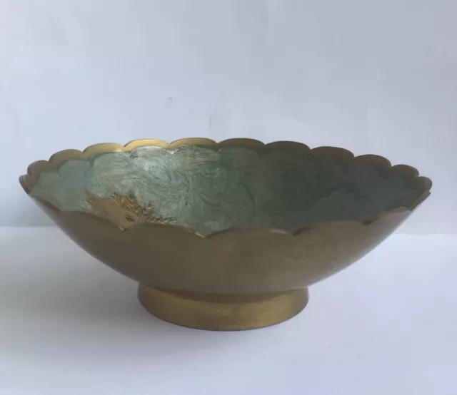 Al Jaber Brass Bowl Enamelled Dubai