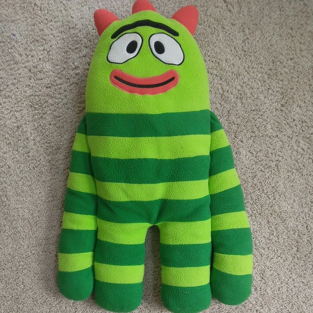 Yo Gabba Gabba Brobee Pillow Bedding Plush 25” Large Soft Stuffed Toy