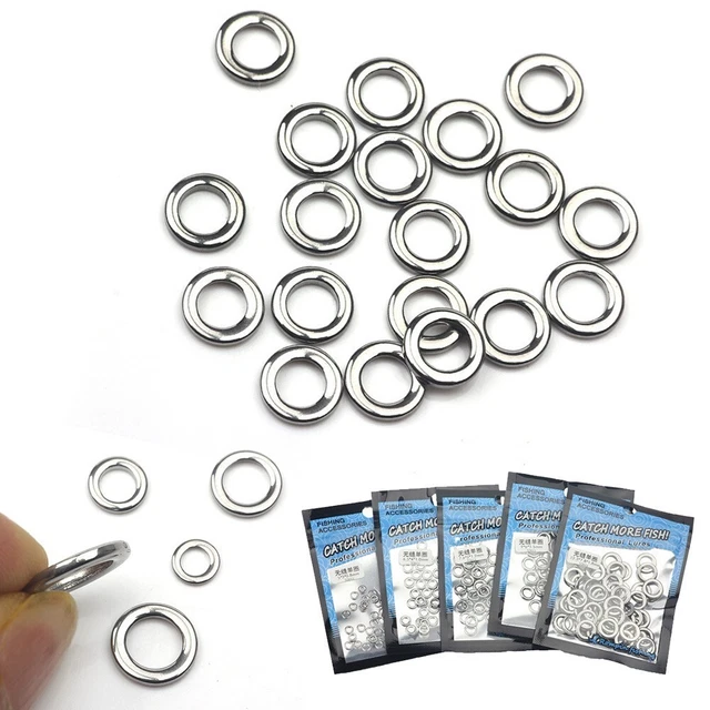 Anneaux ouverts 6x0.8 mm - Acier inoxydable 316L Doré x100 - Perles & Co