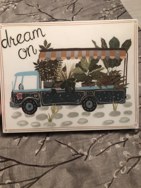 Boho Decor Tabletop Dream On Truck