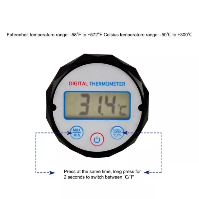Termometro Elettronico Multifunzionale per Produzione e Cucina