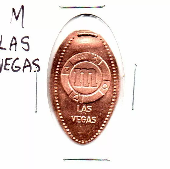 M Las Vegas Elongated Penny as pictured