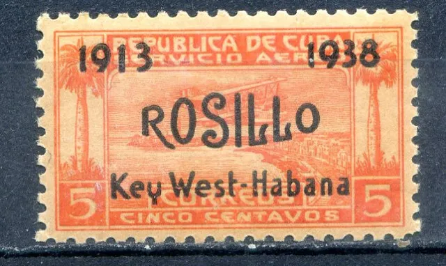 1938 " Rosillo, 1913-1938, 25 Aniversario Del Vuelo, Historia De La Aviacion"
