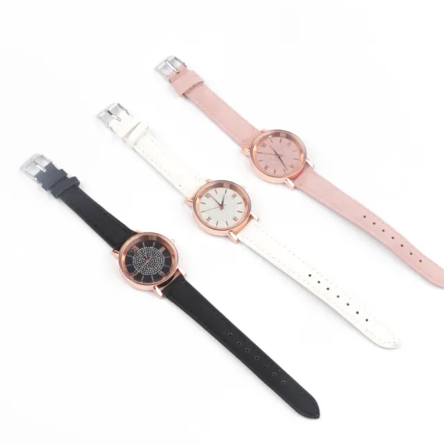 Ladies Wrist Watches Watch Quartz Analogue Women S Steel Leather Casual Gift