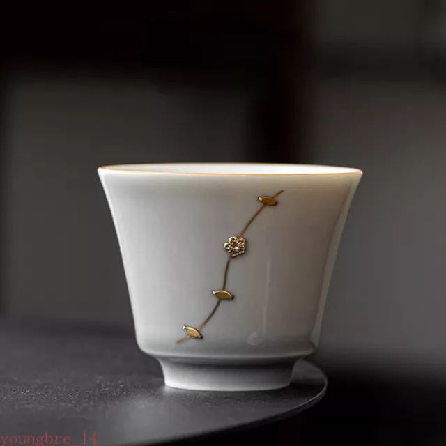 Handmade Ceramic Tea Cups Kung Fu Tea Sets Household Creativity Curium Nail Cup