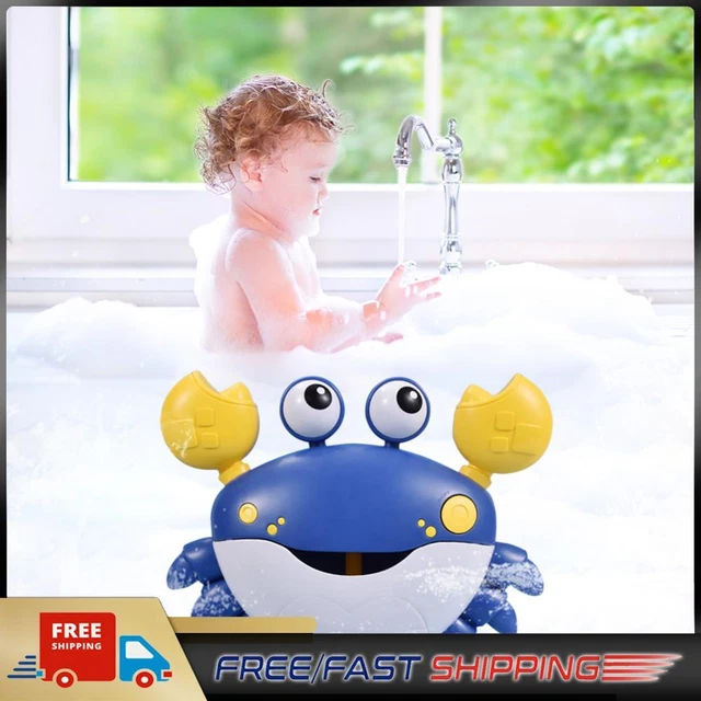 Baby Bath Toy 12 Soft Melodies Bathroom Toys for Bathroom Playing (Blue)
