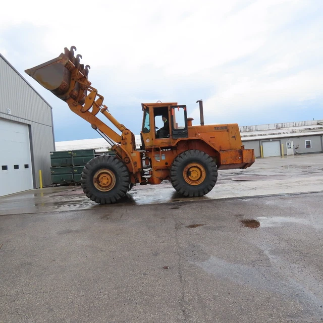 Terex 72-51 B Front End Wheel Loader 6.75 Ton V6 Detroit Diesel 3.5cu/yd Bucket