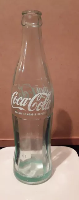 Ancienne Bouteille En Verre De Coca Cola 1965 - 35,5Cl