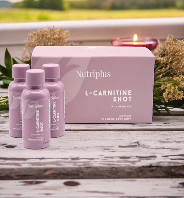️NUTRIPLUS LCARNITINE SHOT with Green Tea Weight Loss Antioxidant