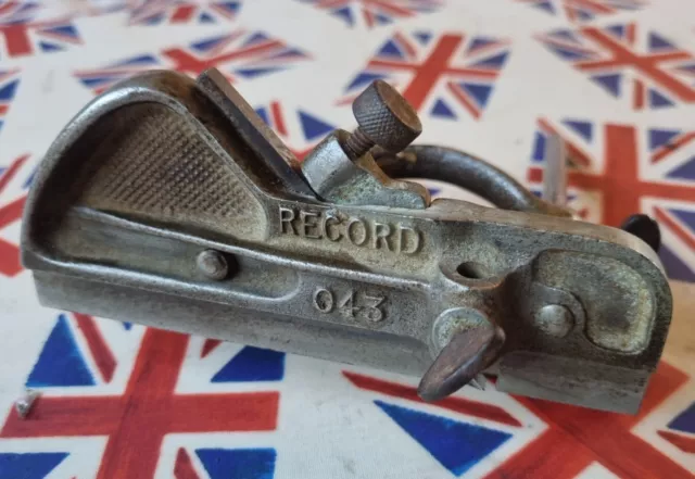 Vintage RECORD No. 043 Plough Plane