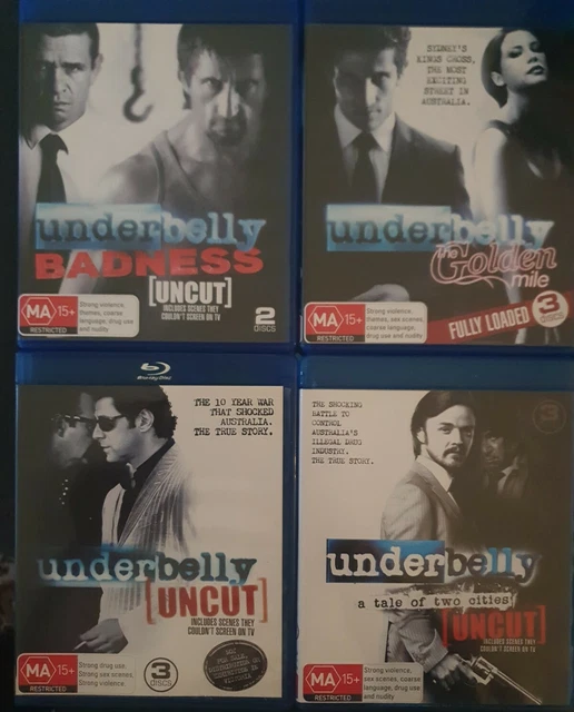 UNDERBELLY BADNESS, GOLDEN Mile And Razor DVD $25.00 - PicClick AU