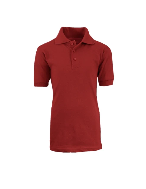 DDI 2290303 A+ School Uniform Polo Shirt - Burgundy  XL Case of 36