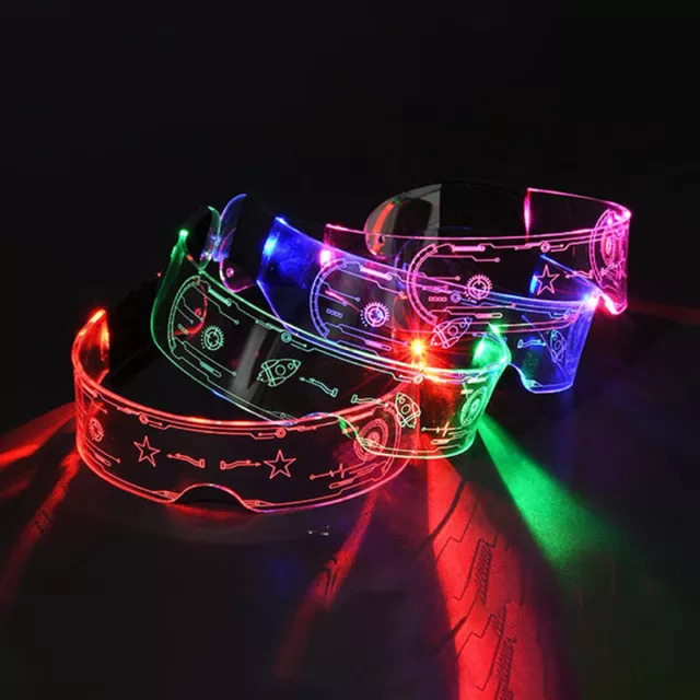 Colorful Luminous Glasses For Music Bar KTV Valentine's Day Party Decoration