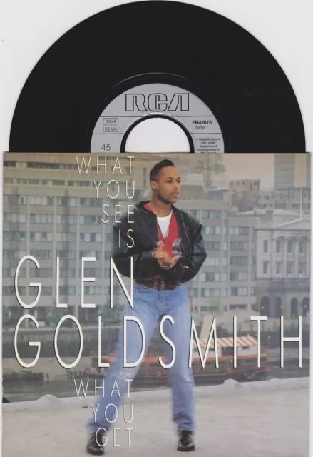 ★★ 7" - GLEN GOLDSMITH - What You See Is What You Get