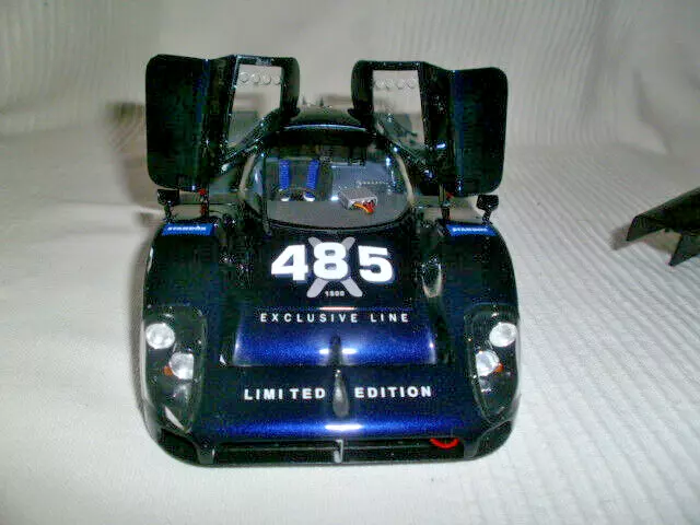 Exoto Jaguar XJR-9, 1988, Atlantis Blue, Standox Exclusive Line, Limitiert, 1:18