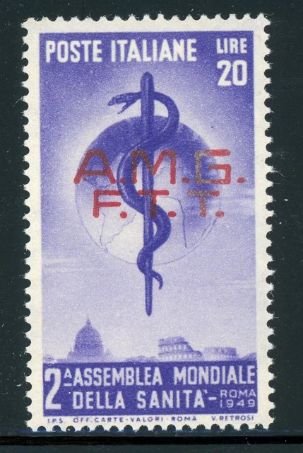 AMG-FTT Trieste MH: Scott #49 20L World Health Congress CV$22+