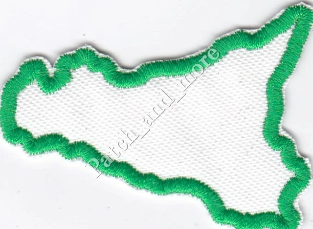 Toppa Ricamata Regione Sardegna 4 Mori - Dimensioni 5,5x9 Cm, Nero, Ricamo Alta Qualità, Da Cucire O Termoadesiva