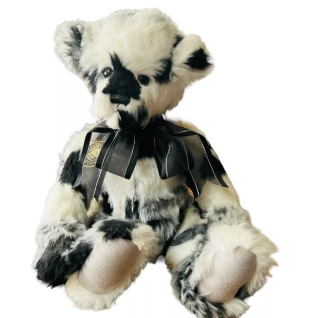 Charlie Bears Inkspot Teddy Bear + Tags 16” Beautiful Collectible 2012 Exc Cond