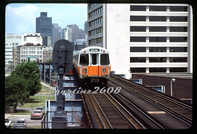 (Db) Orig. Traction/Trolley Slide Mbta (Boston, Ma) No Visible Number Scene 1