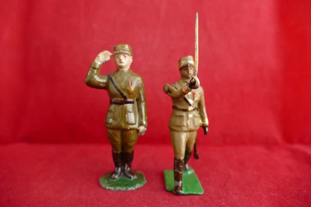 Lot De 25 Figurines En Plomb – Soldats Corvées HR – Fabrication Suisse – Miniatures