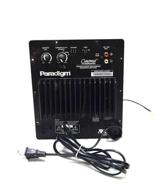 Paradigm cinema 90 ct subwoofer cheap