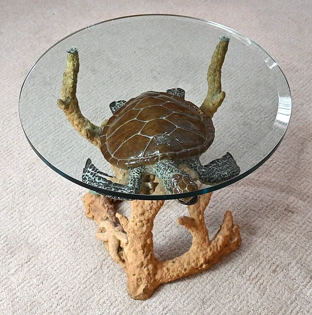 Wyland Turtle End Table Wyland Turtle End Table