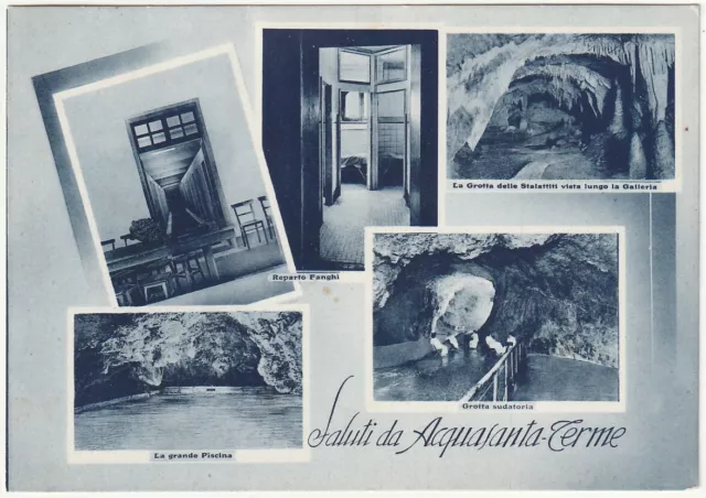 Acquasanta Terme - Ascoli Piceno - Saluti Da - Vedutine - Viagg. -2467-