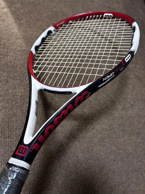 WILSON N-PRO OPEN 100 Tennis Racket 320g Grip 2 £75.56 - PicClick UK