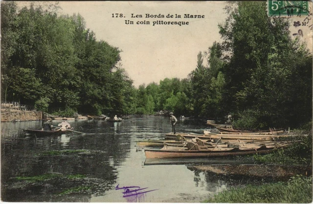 CPA les bords de La Marne - a picturesque corner (145658)