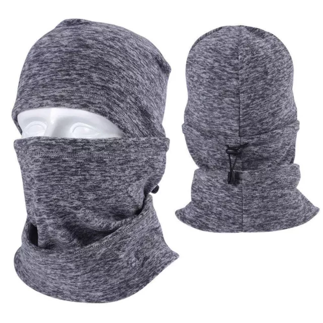 Winter Balaclava Fleece Hood Ski Mask Thermal Face Mask Hat Cap for Cold Weather