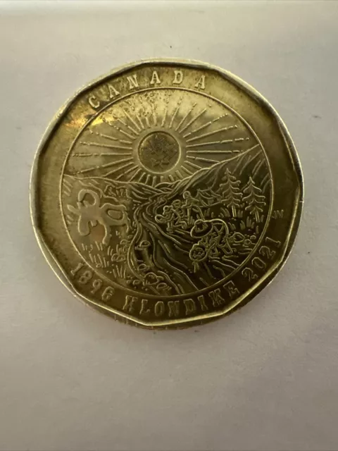 Canada $1 1896-2021 Klondike Loonie