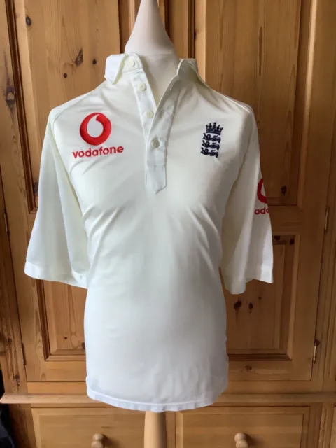 England Cricket White Shirt Admiral 2000, XL
