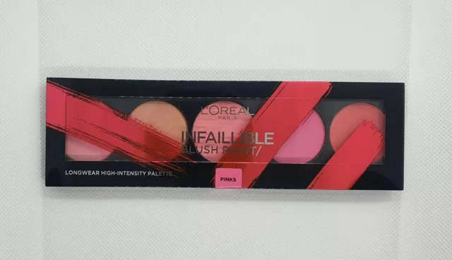 L`Oreal Paris unfehlbare errötete Farbpalette 5 Errötungspalette integrierter Spiegel 3