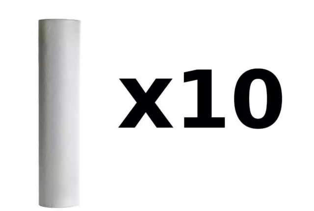 10 x New 1 micron sediment cartridge RO filter standard size 10" Reverse osmosis