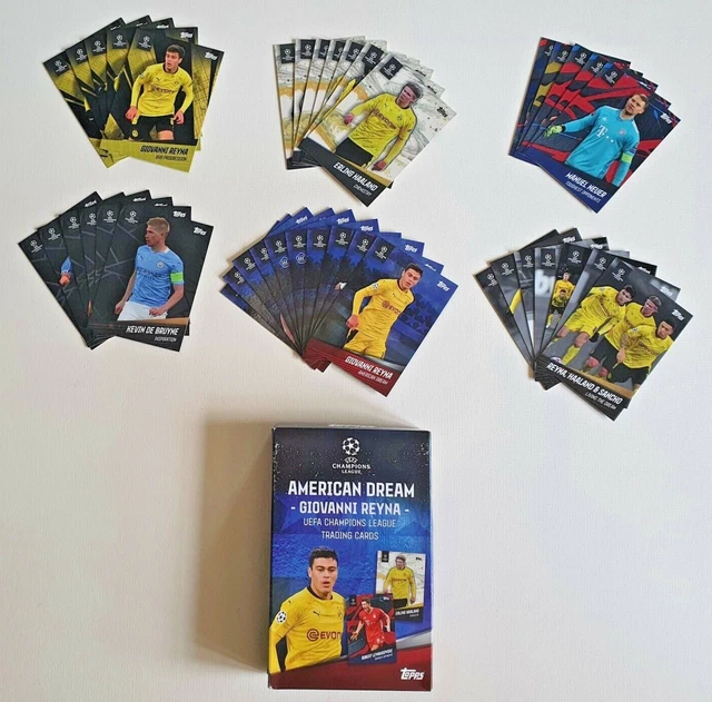 Topps Set Completo 100% Gio Reyna American Dream Haaland Bellingham + Altro!