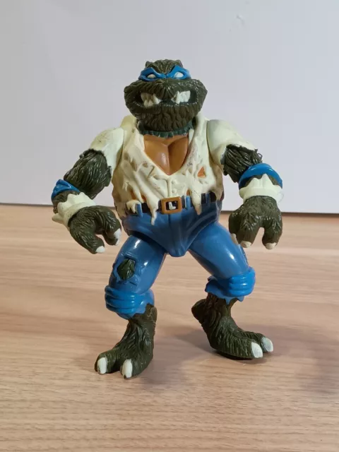 Vintage TMNT Universal Monsters Leo As Wolfman 1993 Playmates Ninja Turtles