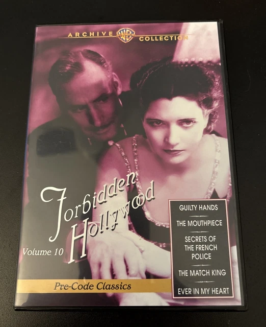 FORBIDDEN HOLLYWOOD COLLECTION: Volume 10 - DVD $59.85