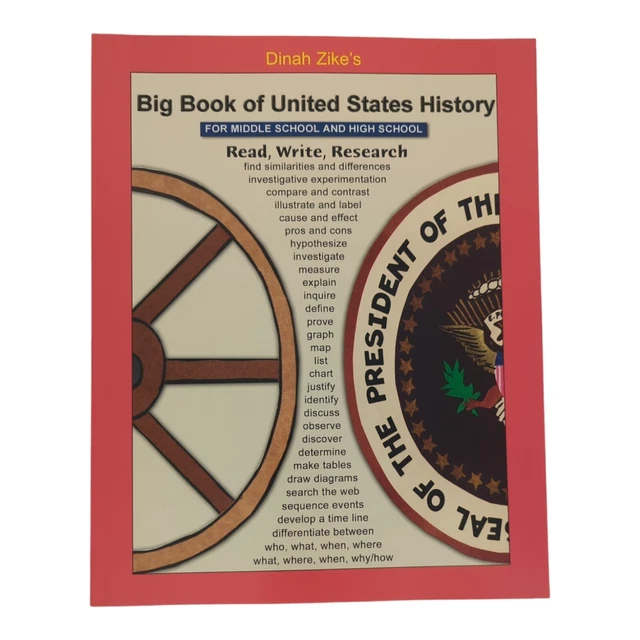 *NEW* Big Book of U.S History Middle & High School, Zike, Homeschool Teacher