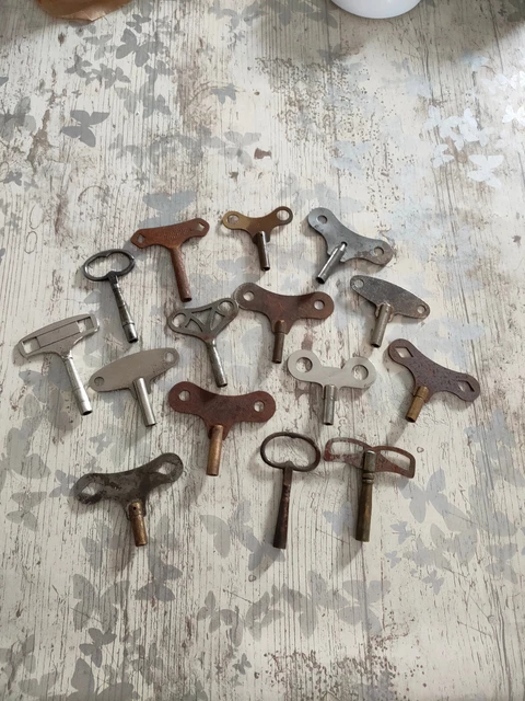 2 CLÉS DE Pendule .. Une En Fer Forgé EUR 10,00 - FR - Foto 4