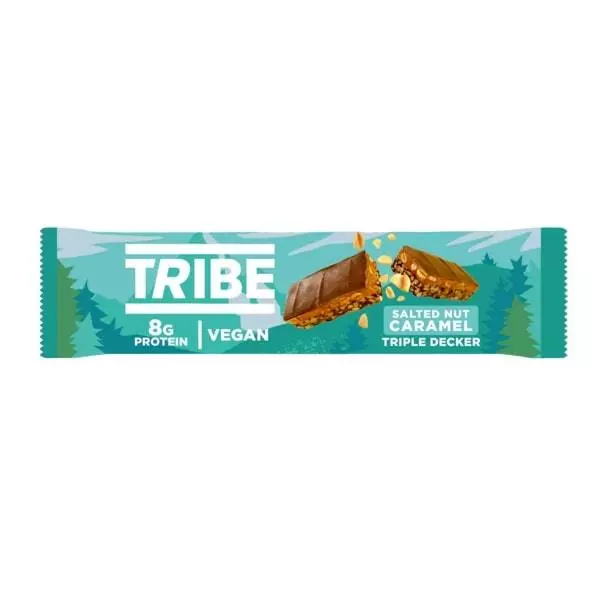 Tribe Protein Flapjack - Drizzle di limone 50 g (confezione da 12)