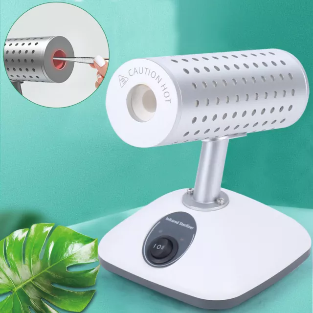 825℃ 110V Small Hole Lab Sterilize Bacti-Cinerator Infrared Heat Sterilizer 14mm