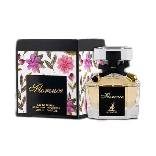 Perfume para mujer Florence by Maison Alhambra Lattafa 3,4 oz/100 ml nuevo eau de p