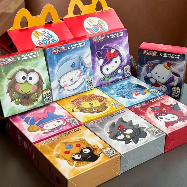 JUGUETE HAPPY MEAL McDonalds 2024 Yu-Gi-Oh Hello Kitty Juego