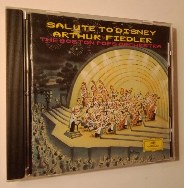 Salute To Disney CD Aurthor Fiedler The Boston Pops Orchestra