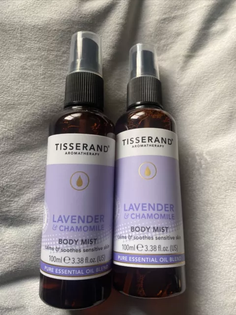 Tisserand Lavender & Chamomile Massage & Body Oil 100ml-4 Pack