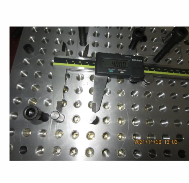 10"x10"x1.1" Aluminum 6061 Fixture Plate Jig Custom CNC Machining Manufacturing