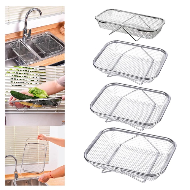 Passoire Extensible Crofton Par Whitehaus – Au-dessus De L'évier – Inox Neuve